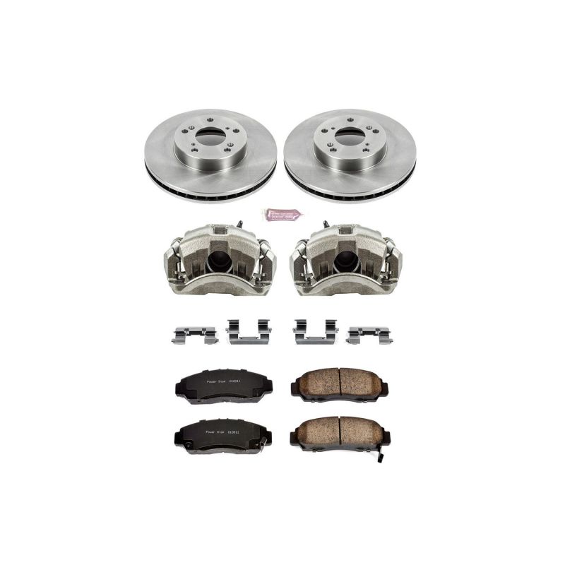 Power Stop 03-07 Honda Accord Front Autospecialty Brake Kit w/Calipers - KCOE2558