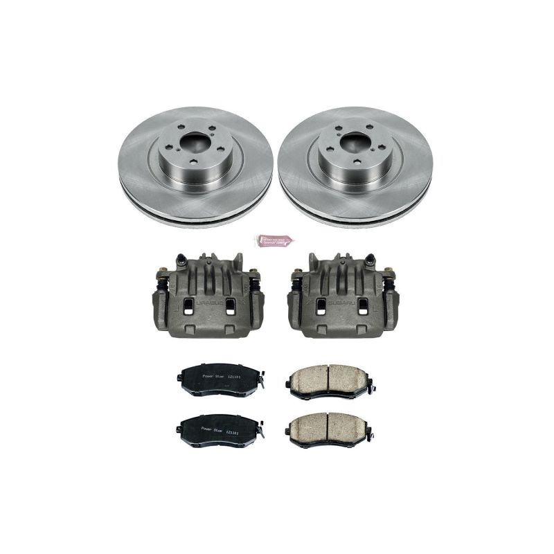 Power Stop 13-16 Scion FR-S Front Autospecialty Brake Kit w/Calipers - KCOE6082A