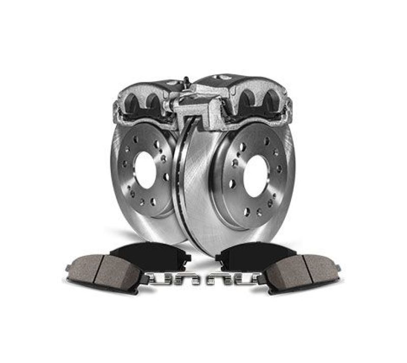 Power Stop 16-19 Subaru Crosstrek Rear Autospecialty Brake Kit w/Calipers - KCOE6107