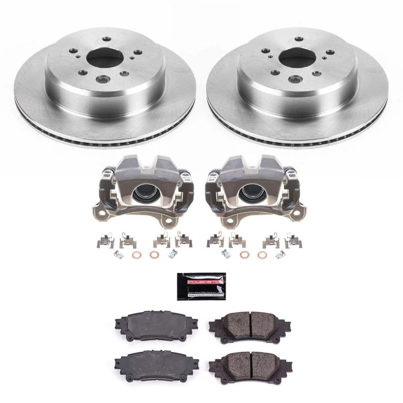 Power Stop 19-13 Lexus GS350 Rear Autospecialty Brake Kit w/Calipers - KCOE6514