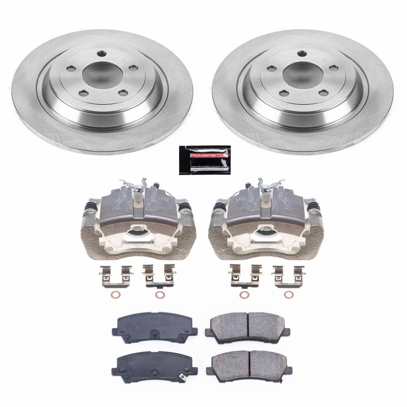 Power Stop 19-15 Ford Mustang Rear Autospecialty Brake Kit w/Calipers - KCOE6813