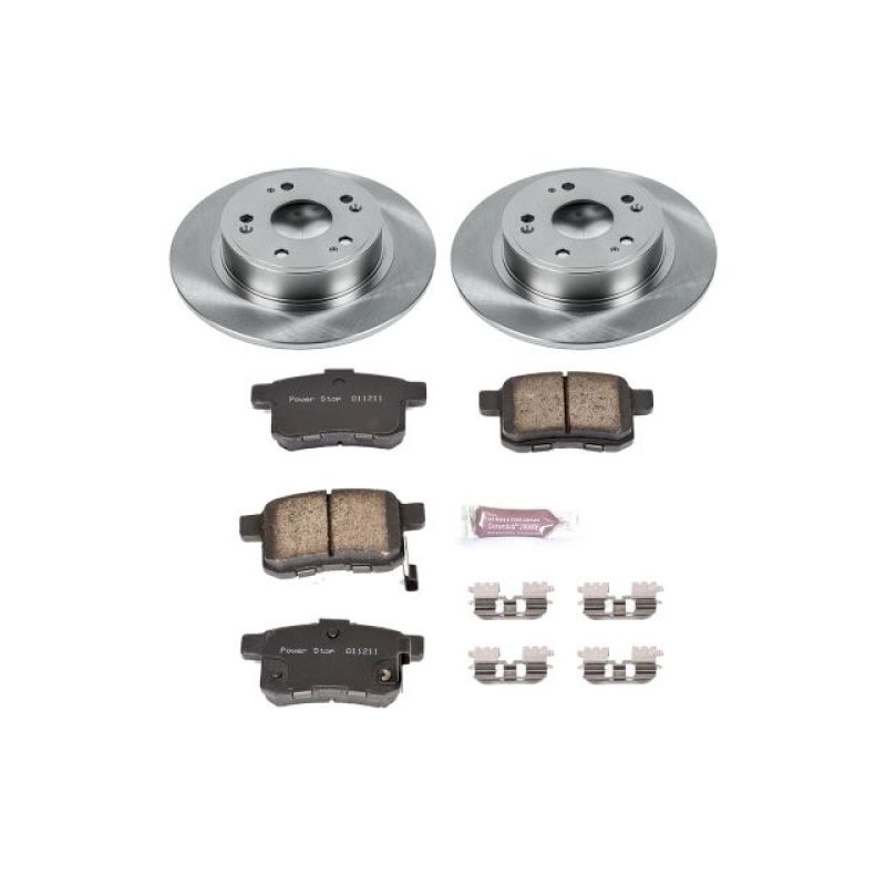 Power Stop 09-10 Acura TSX Rear Autospecialty Brake Kit - KOE3127