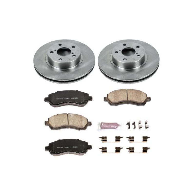 Power Stop 97-01 Subaru Impreza Front Autospecialty Brake Kit - KOE445