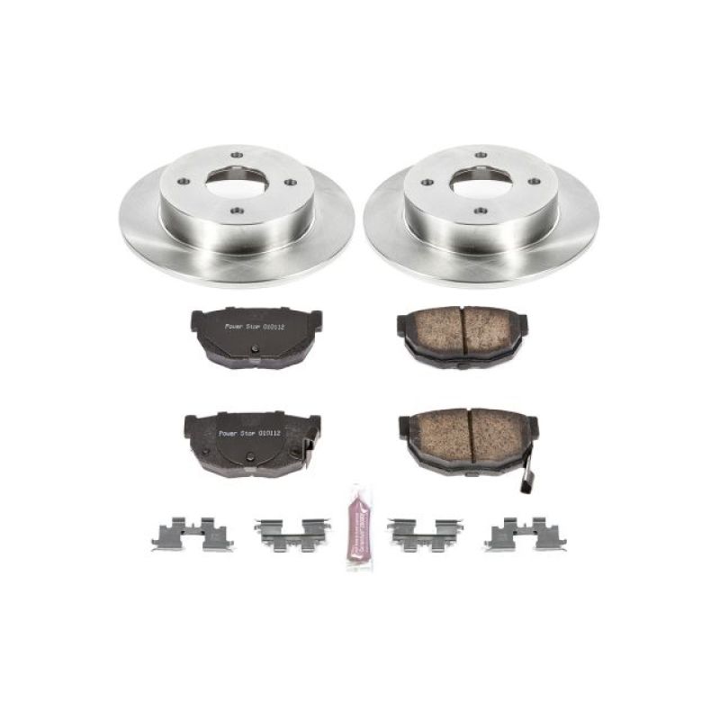 Power Stop 89-98 Nissan 240SX Rear Autospecialty Brake Kit - KOE659