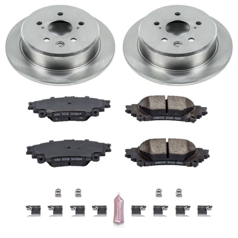 Power Stop 14-15 Lexus IS250 Rear Autospecialty Brake Kit - KOE6930