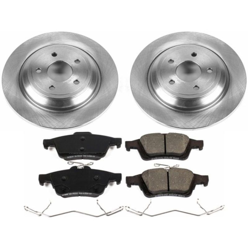 Power Stop 16-18 Ford Focus Rear Autospecialty Brake Kit - KOE7320