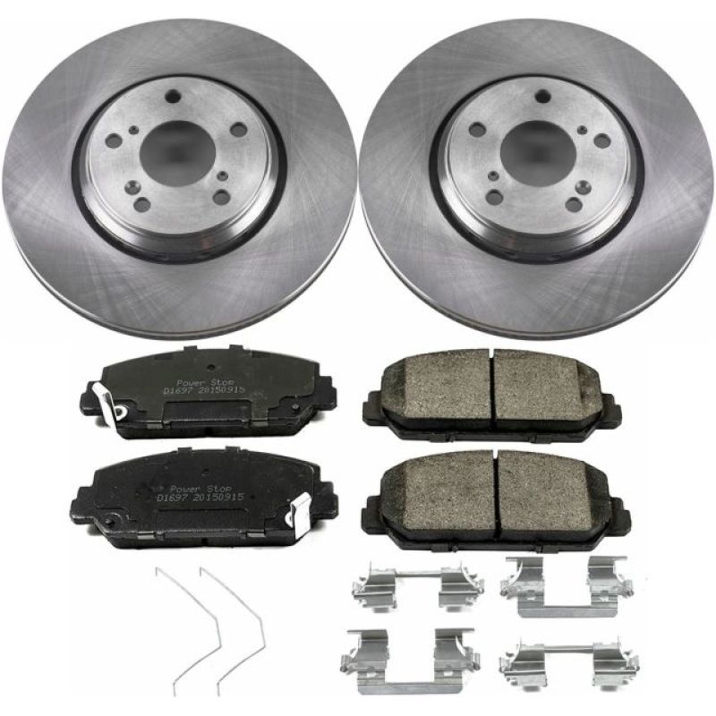 Power Stop 17-18 Acura ILX Front Autospecialty Brake Kit - KOE7347