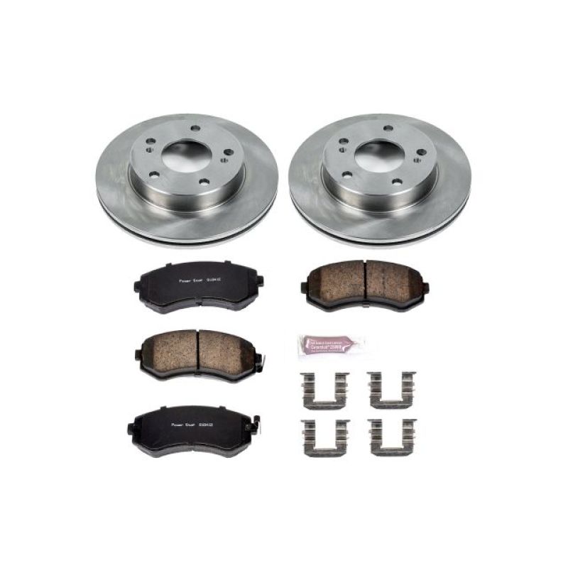 Power Stop 94-96 Nissan 240SX Front Autospecialty Brake Kit - KOE754