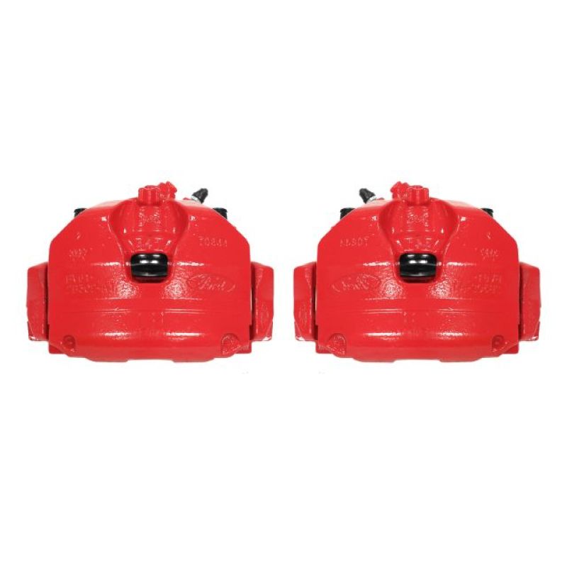 Power Stop 13-17 Ford Escape Front Red Calipers w/Brackets - Pair - S5482