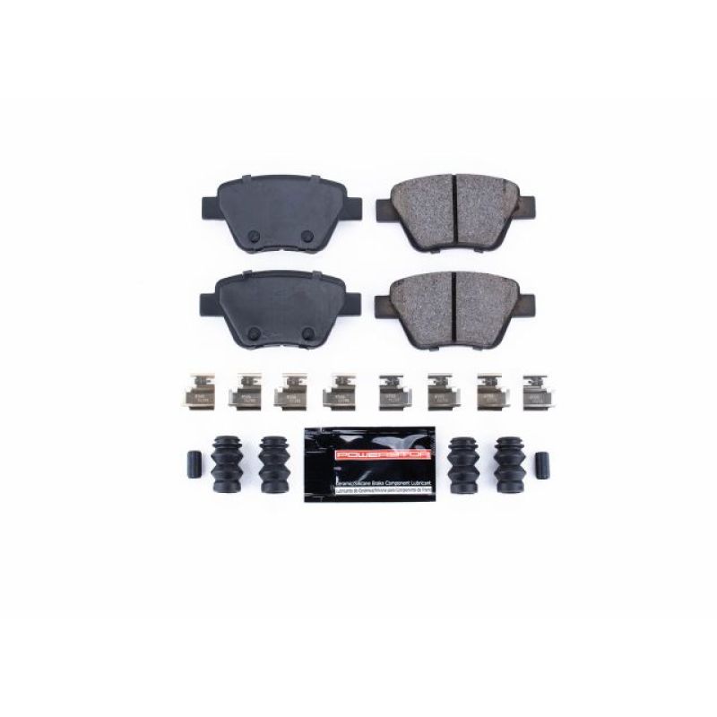 Power Stop 10-13 Audi A3 Rear Z23 Evolution Sport Brake Pads w/Hardware - Z23-1456
