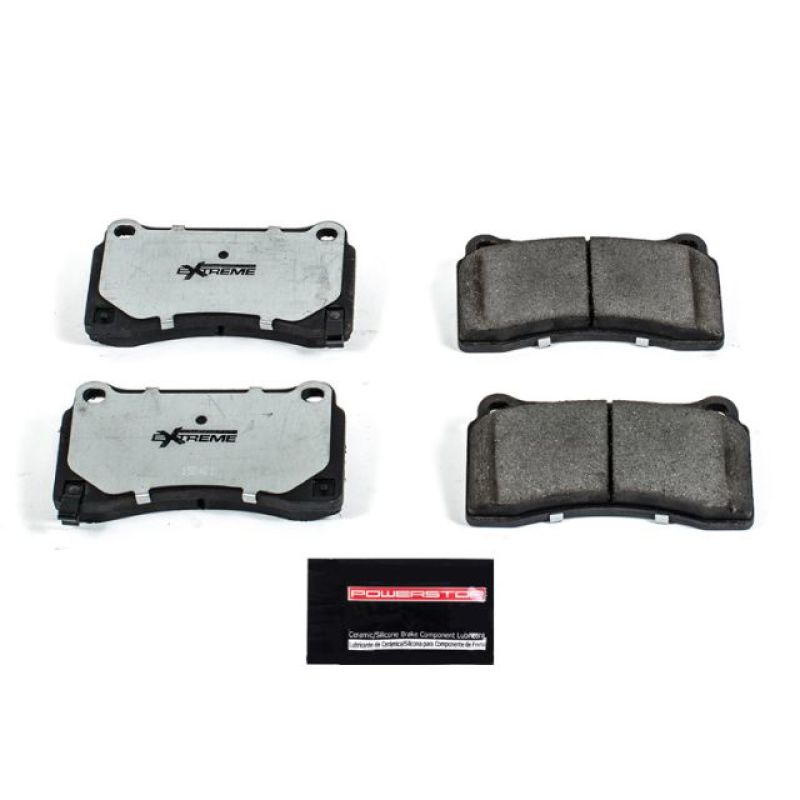 Power Stop 09-18 Nissan GT-R Rear Z26 Extreme Street Brake Pads w/Hardware - Z26-1383