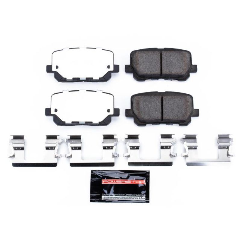 Power Stop 14-19 Dodge Charger Rear Z26 Extreme Street Brake Pads w/Hardware - Z26-1766