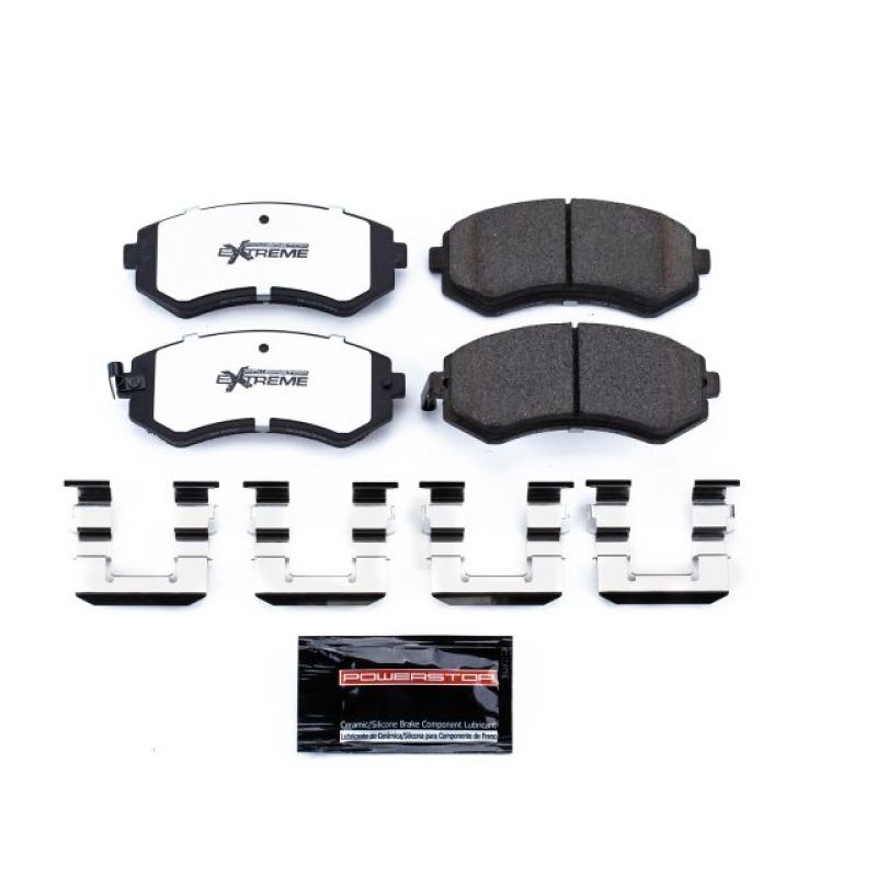 Power Stop 89-96 Nissan 240SX Front Z26 Extreme Street Brake Pads w/Hardware - Z26-422