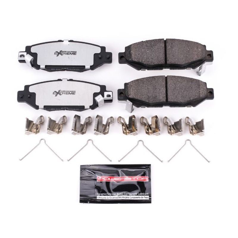 Power Stop 93-97 Lexus GS300 Rear Z26 Extreme Street Brake Pads w/Hardware - Z26-572