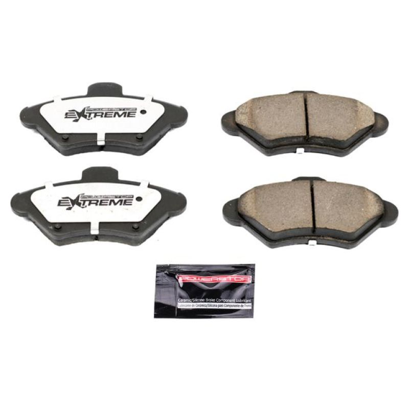 Power Stop 94-98 Ford Mustang Front Z26 Extreme Street Brake Pads w/Hardware - Z26-600