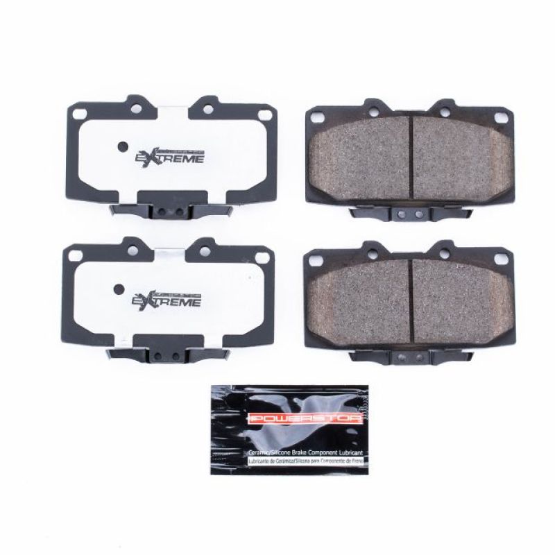 Power Stop 89-96 Nissan 300ZX Front Z26 Extreme Street Brake Pads w/Hardware - Z26-647