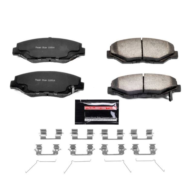 Power Stop 13-15 Acura ILX Front Z36 Truck & Tow Brake Pads w/Hardware - Z36-914