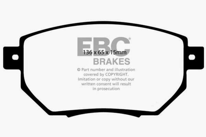 EBC 03-05 Infiniti FX35 3.5 Ultimax2 Front Brake Pads - UD969