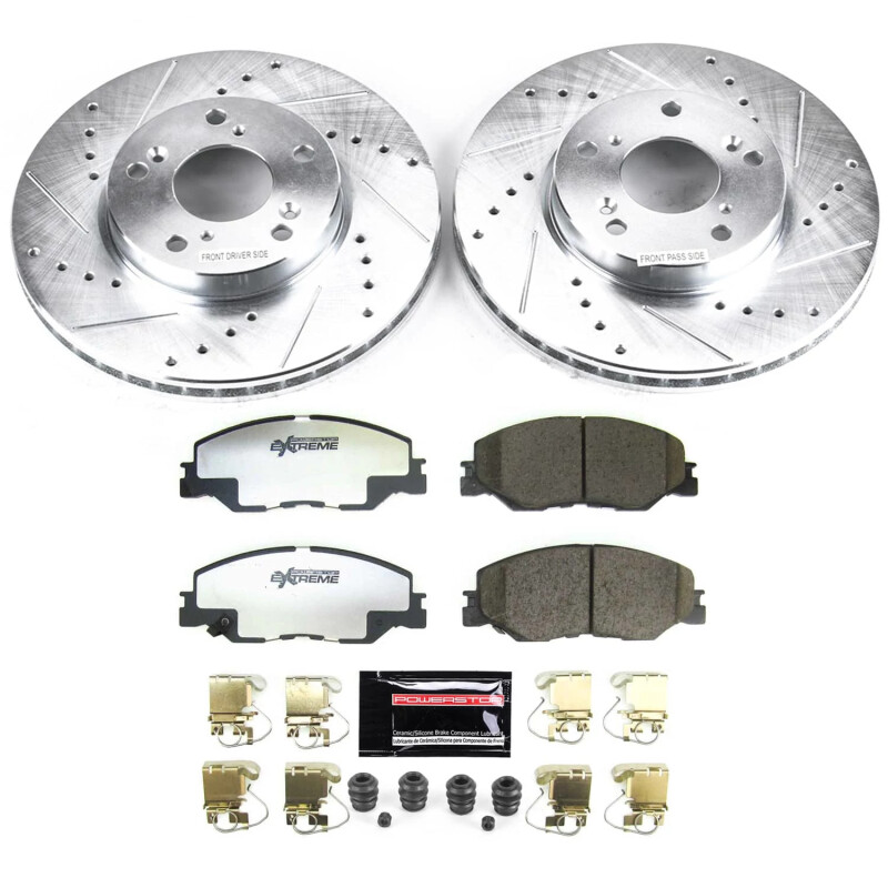 Power Stop 2022 Honda Civic Front Z26 Street Brake Kit - K8318-26