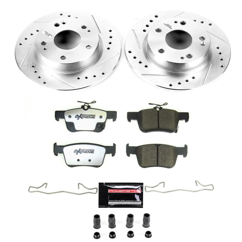 Power Stop 20-22 Honda Civic Rear Z26 Street Brake Kit - K8330-26