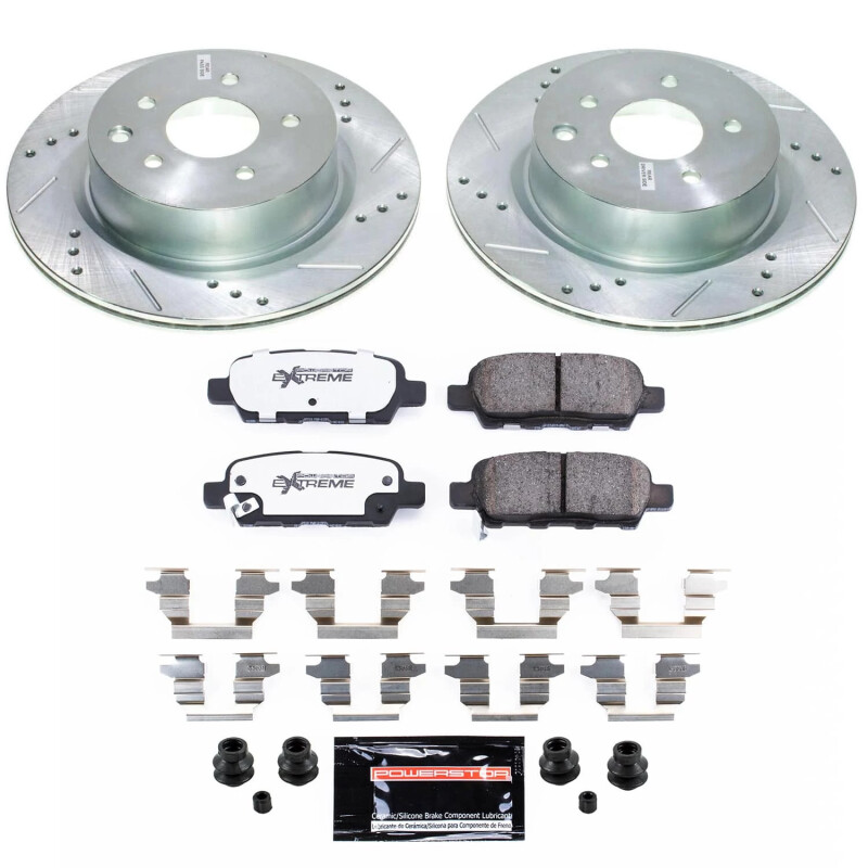 Power Stop 08-09 Infiniti EX35 Rear Z26 Street Brake Kit - K9064-26
