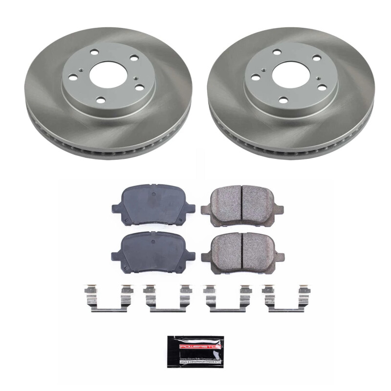 Power Stop 99-03 Toyota Solara Front Semi-Coated Rotor Kit - SC1058