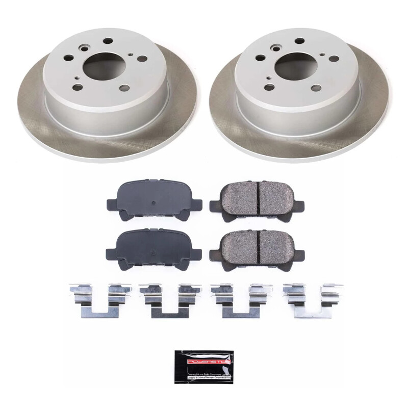 Power Stop 99-03 Toyota Solara Rear Semi-Coated Rotor Kit - SC1083