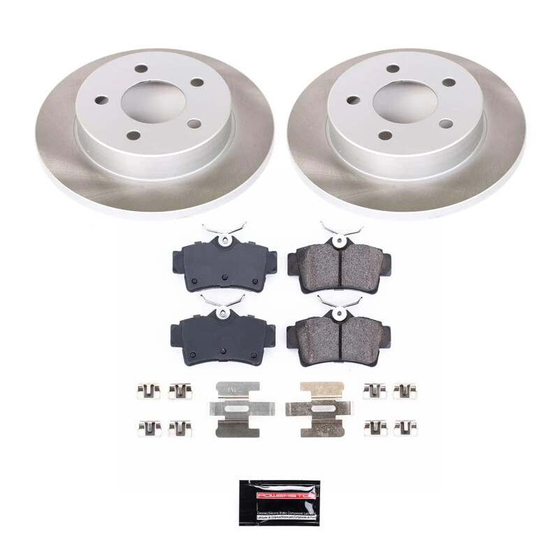 Power Stop 94-04 Ford Mustang Rear Semi-Coated Rotor Kit - SC1303