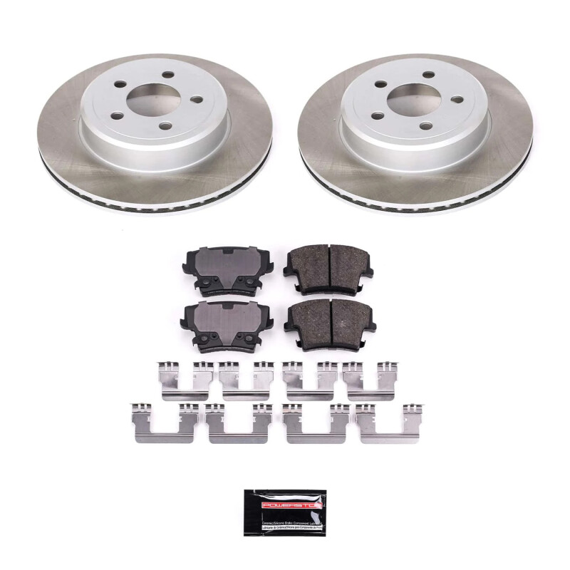 Power Stop 05-08 Dodge Magnum Rear Semi-Coated Rotor Kit - SC1720