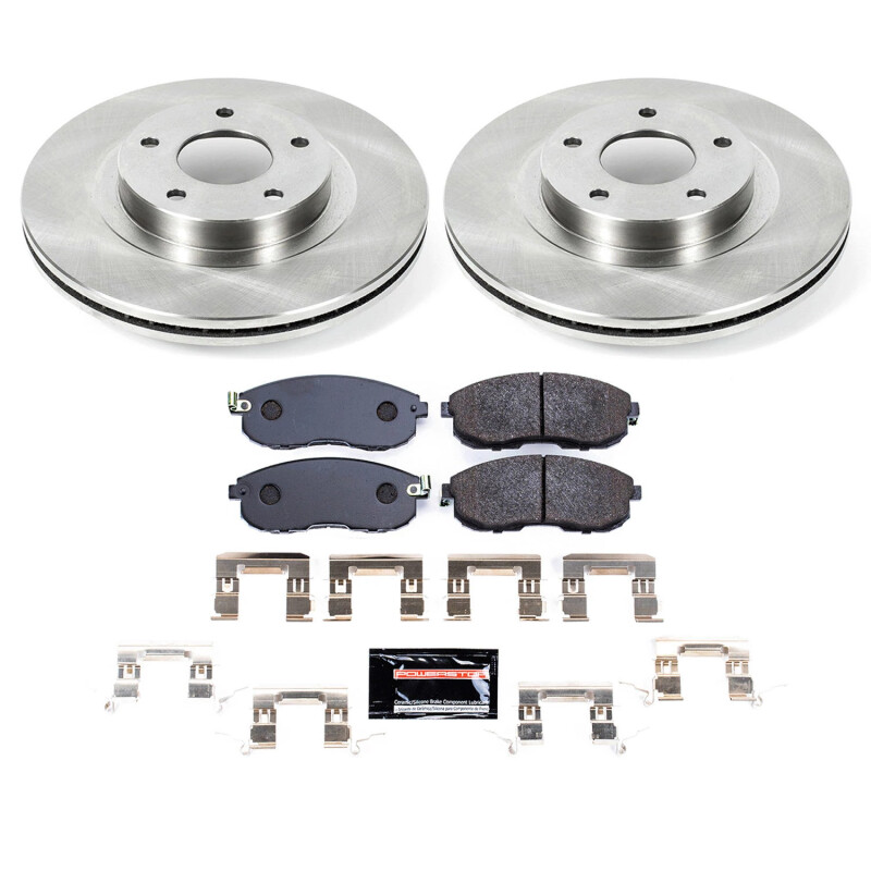 Power Stop 02-04 Infiniti I35 Front Track Day Brake Kit - TDBK2282
