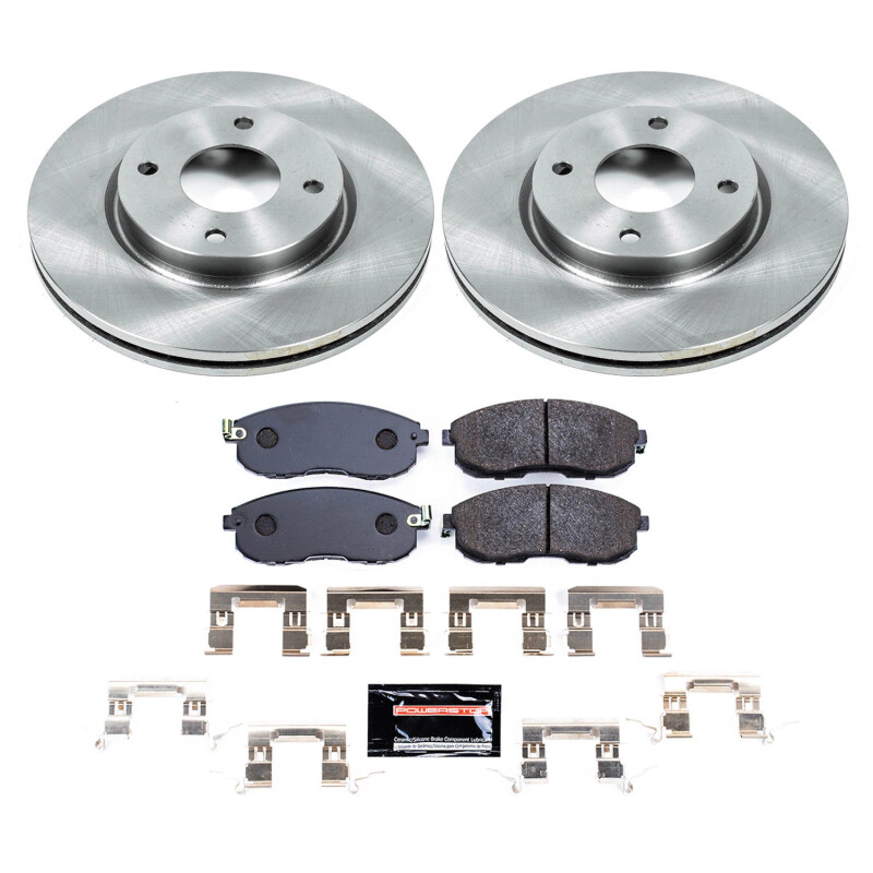 Power Stop 09-14 Nissan Cube Front Track Day Brake Kit - TDBK5817