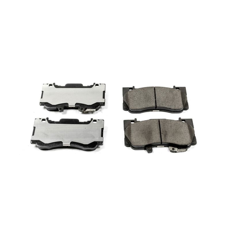Power Stop 15-19 Ford Mustang Front Z16 Evolution Ceramic Brake Pads - 16-1784