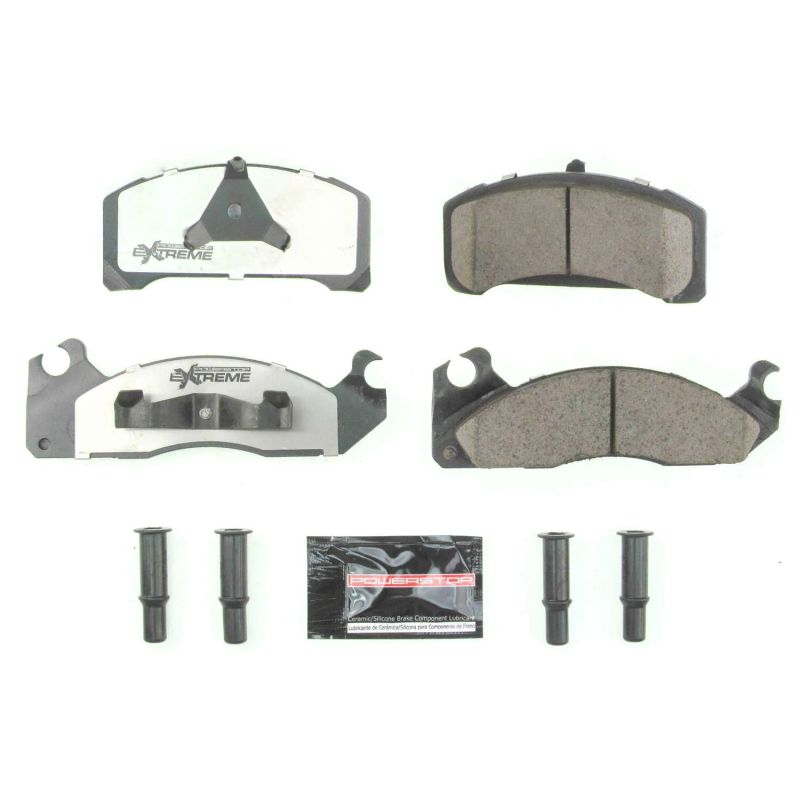 Power Stop 1983 Ford Fairmont Front Z26 Extreme Street Brake Pads w/Hardware - Z26-310