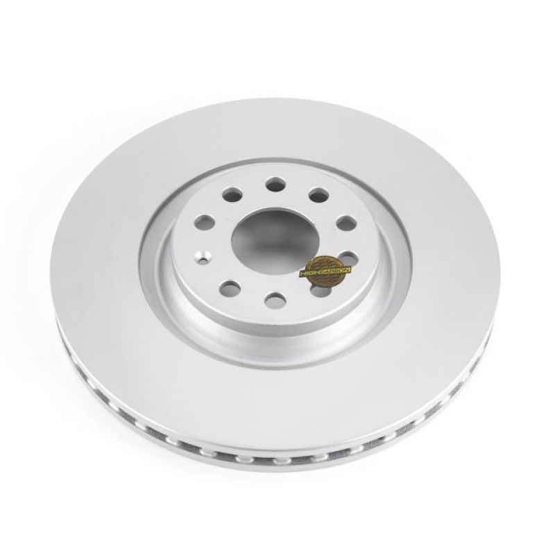 Power Stop 15-18 Audi S3 Front Evolution High Carbon Geomet Coated Rotor - EBR1497EVC