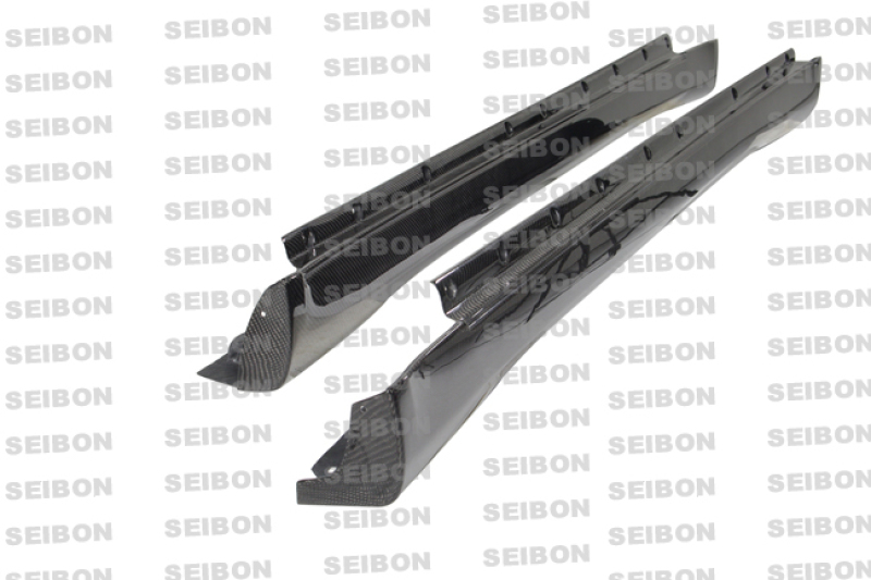 Seibon 2003-2007 Infiniti G35 Sedan TW-Style Carbon Fiber Side Skirts - SS0305INFG354D-TW