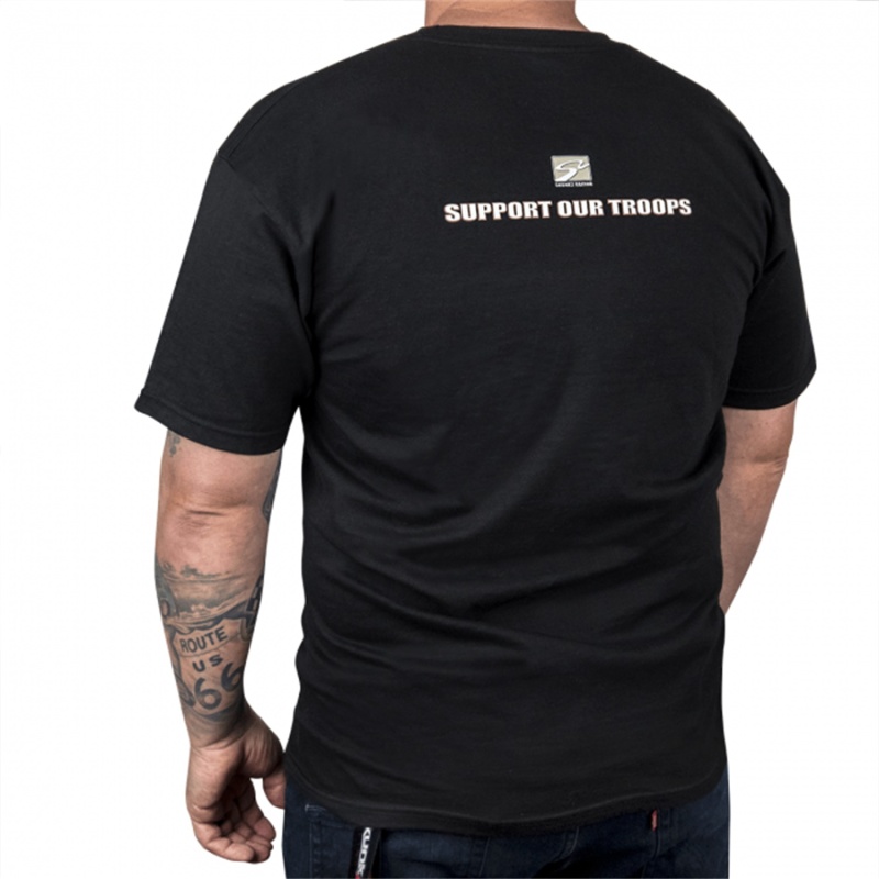 Skunk2 Camo T-Shirt Black - L - 735-99-1802