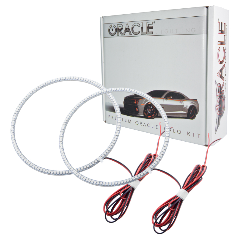 Oracle Ford Mustang 10-12 LED Fog Halo Kit - V6 Grille Fogs - White SEE WARRANTY - 1223-001