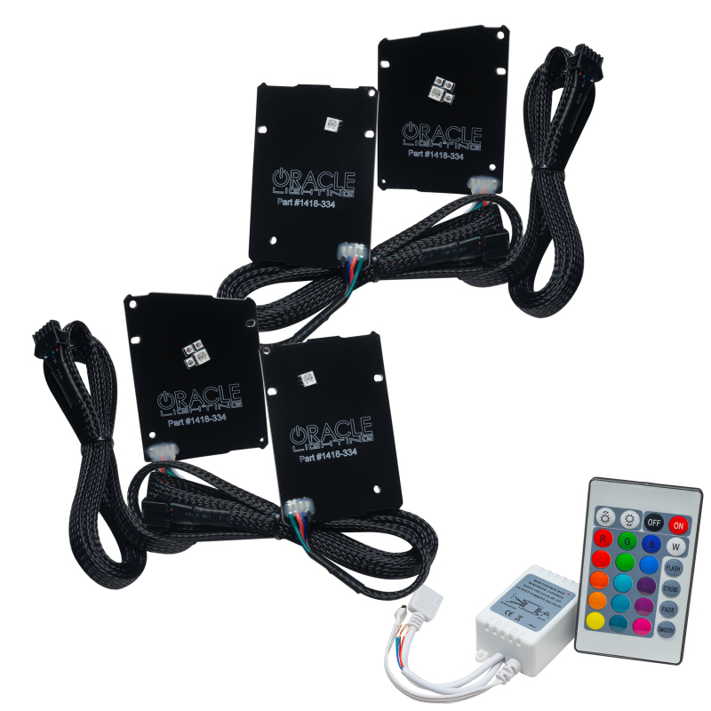 Oracle 19-21 Chevy Camaro LS/LT RGB+A Headlight DRL Kit - w/ Simple Controller SEE WARRANTY - 1418-504