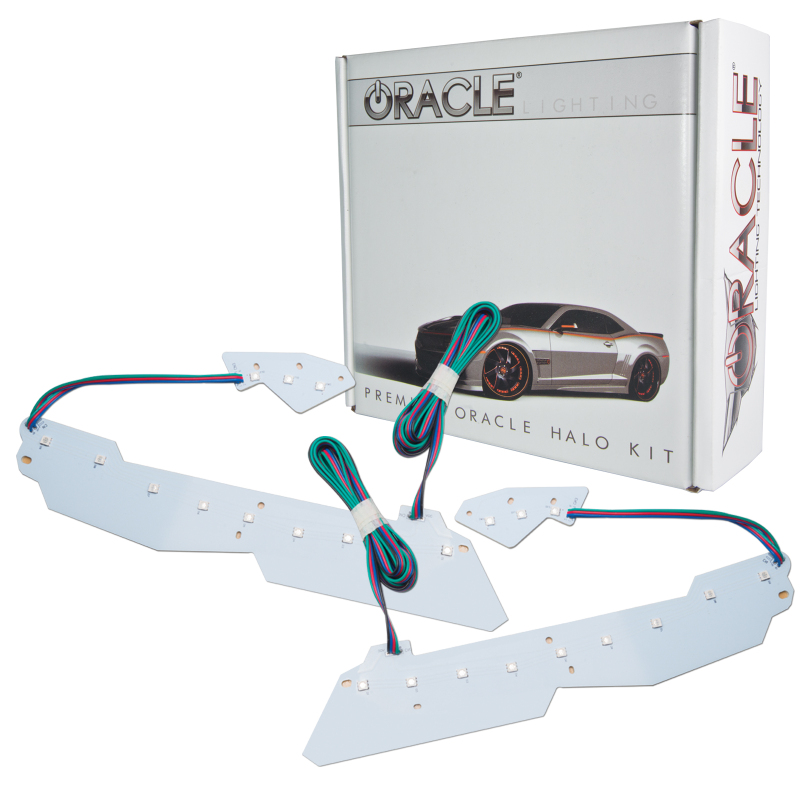 Oracle 14-19 Chevy Corvette C7 Headlight DRL Upgrade Kit - ColorSHIFT w/ 2.0 Controller SEE WARRANTY - 2624-333
