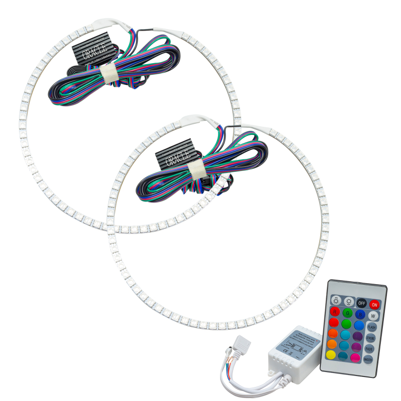 Oracle Ford Mustang 13-14 Halo Kit - ColorSHIFT w/ Simple Controller SEE WARRANTY - 2652-504