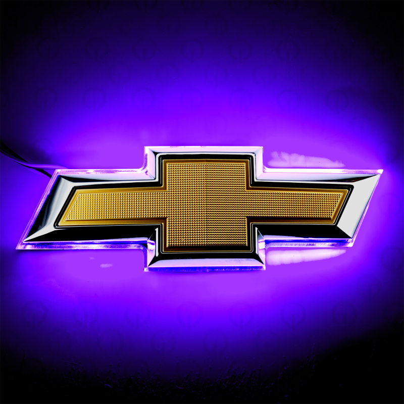 Oracle 14-15 Chevrolet Camaro Illuminated Bowtie - UV/Purple SEE WARRANTY - 3057-007