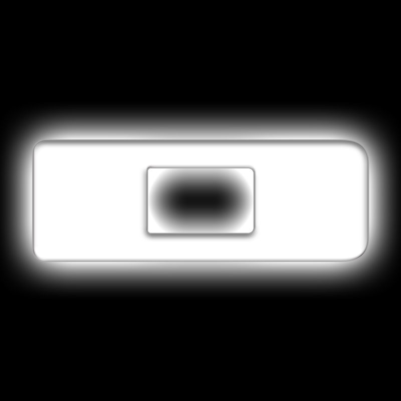 ORACLE Lighting Universal Illuminated LED Letter Badges - Matte Wht Surface Finish - D SEE WARRANTY - 3140-D-001