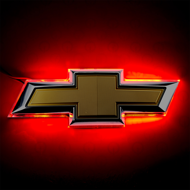 Oracle 14-15 Chevrolet Camaro Illuminated Bowtie - Dual Intensity - Red SEE WARRANTY - 3157-003
