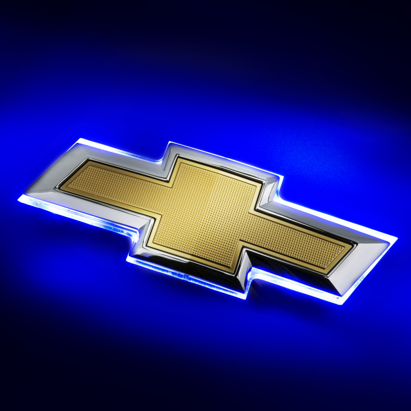 Oracle 16-19 Chevrolet Camaro Illuminated Bowtie - Blue SEE WARRANTY - 3460-002