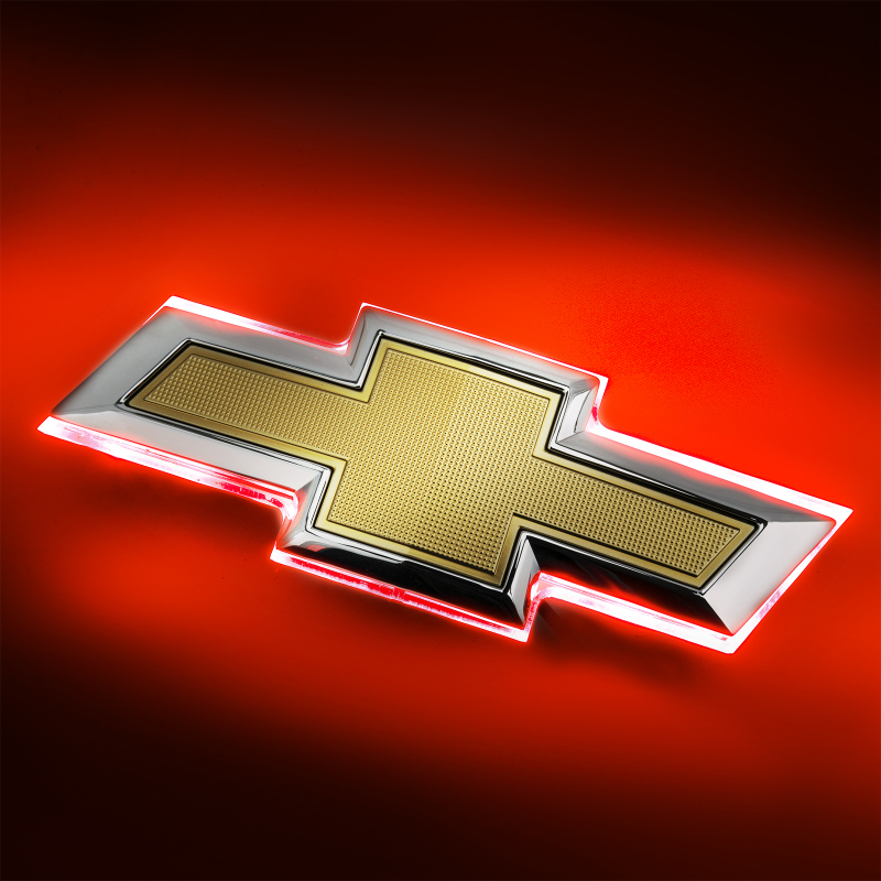Oracle 16-19 Chevrolet Camaro Illuminated Bowtie - Red SEE WARRANTY - 3460-003