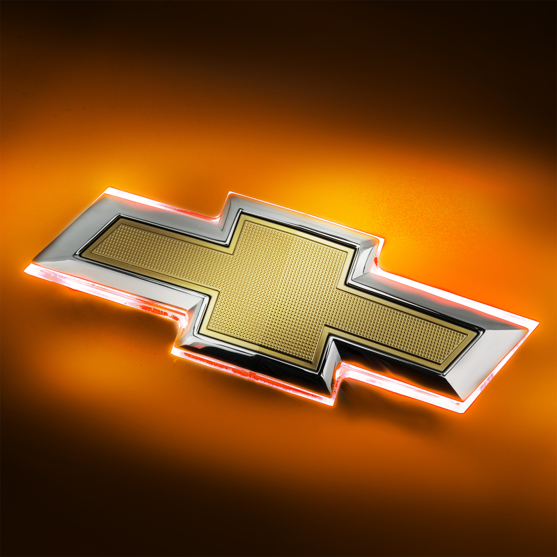 Oracle 16-19 Chevrolet Camaro Illuminated Bowtie - Amber SEE WARRANTY - 3460-005