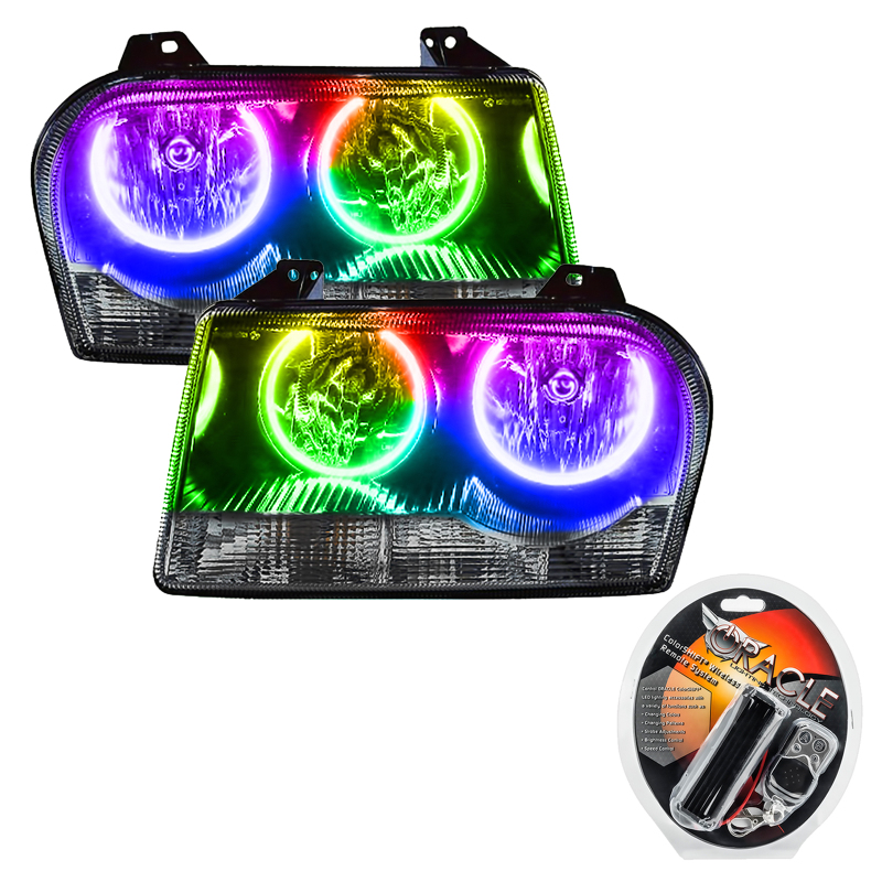 Oracle 05-10 Chrysler 300 V6 SMD HL - ColorSHIFT SEE WARRANTY - 7016-330