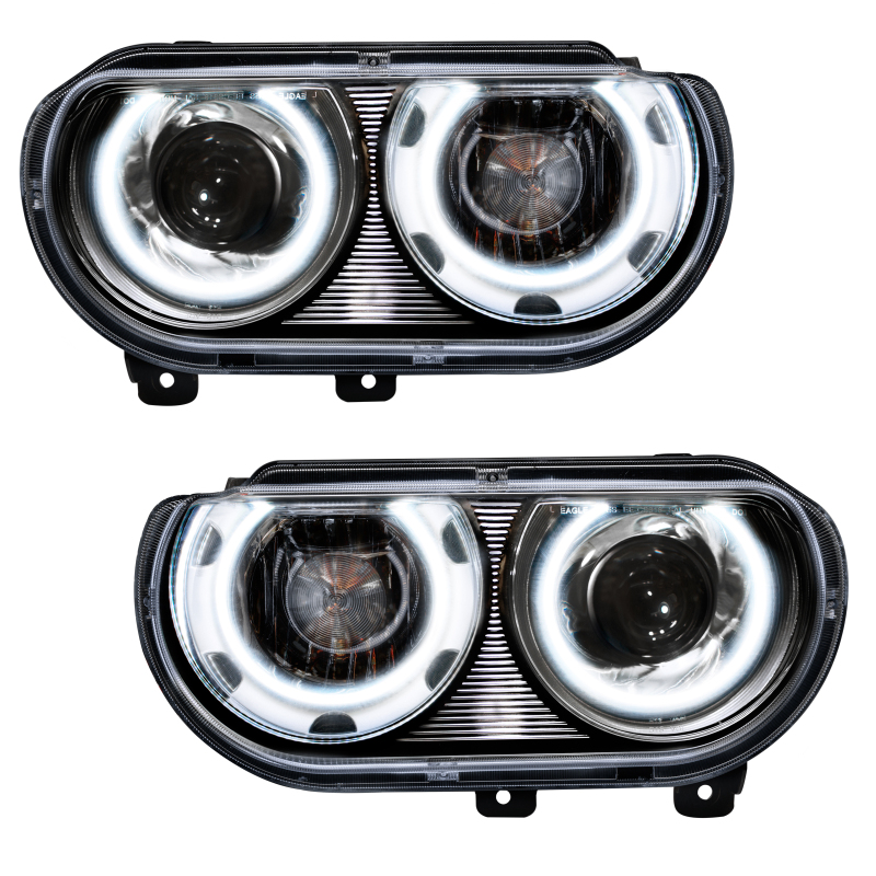 Oracle 08-14 Dodge Challenger SMD HL (HID Style) - White SEE WARRANTY - 7132-001