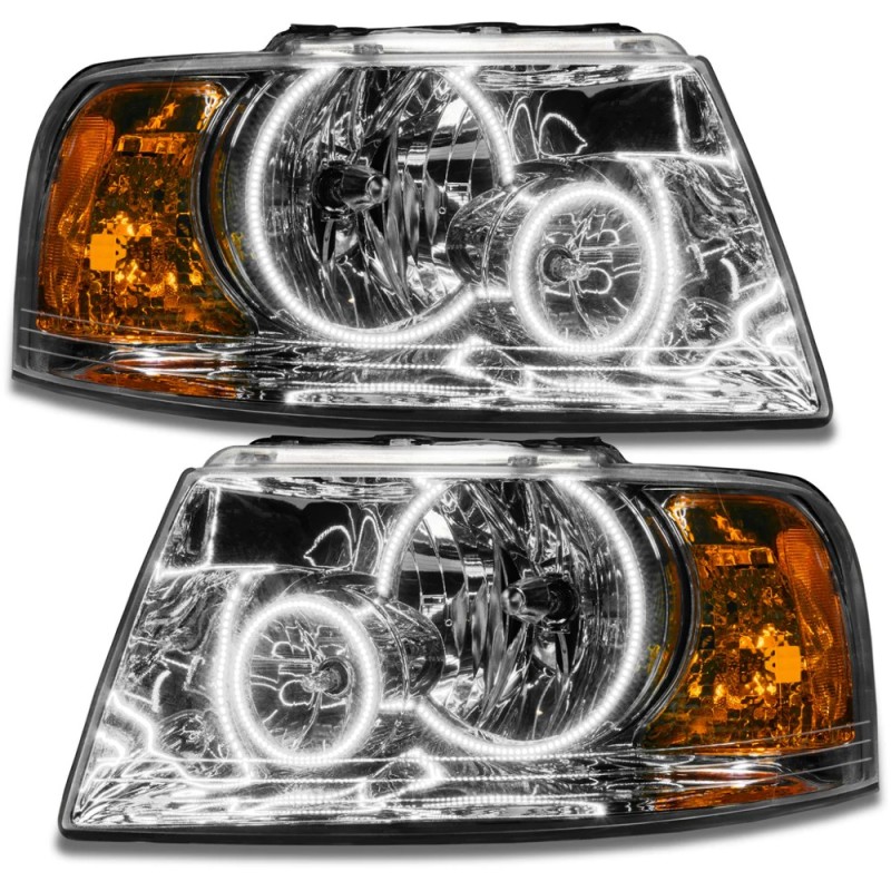 Oracle 03-06 Ford Expedition SMD HL - Chrome - ColorSHIFT w/ BC1 Controller SEE WARRANTY - 7153-335