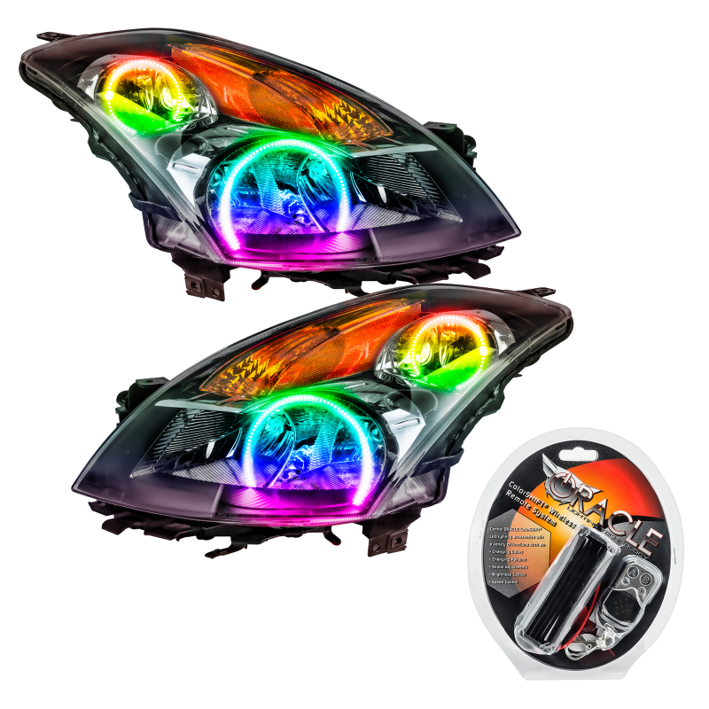 Oracle 07-09 Nissan Altima Sedan SMD HL - Black - ColorSHIFT SEE WARRANTY - 7170-330